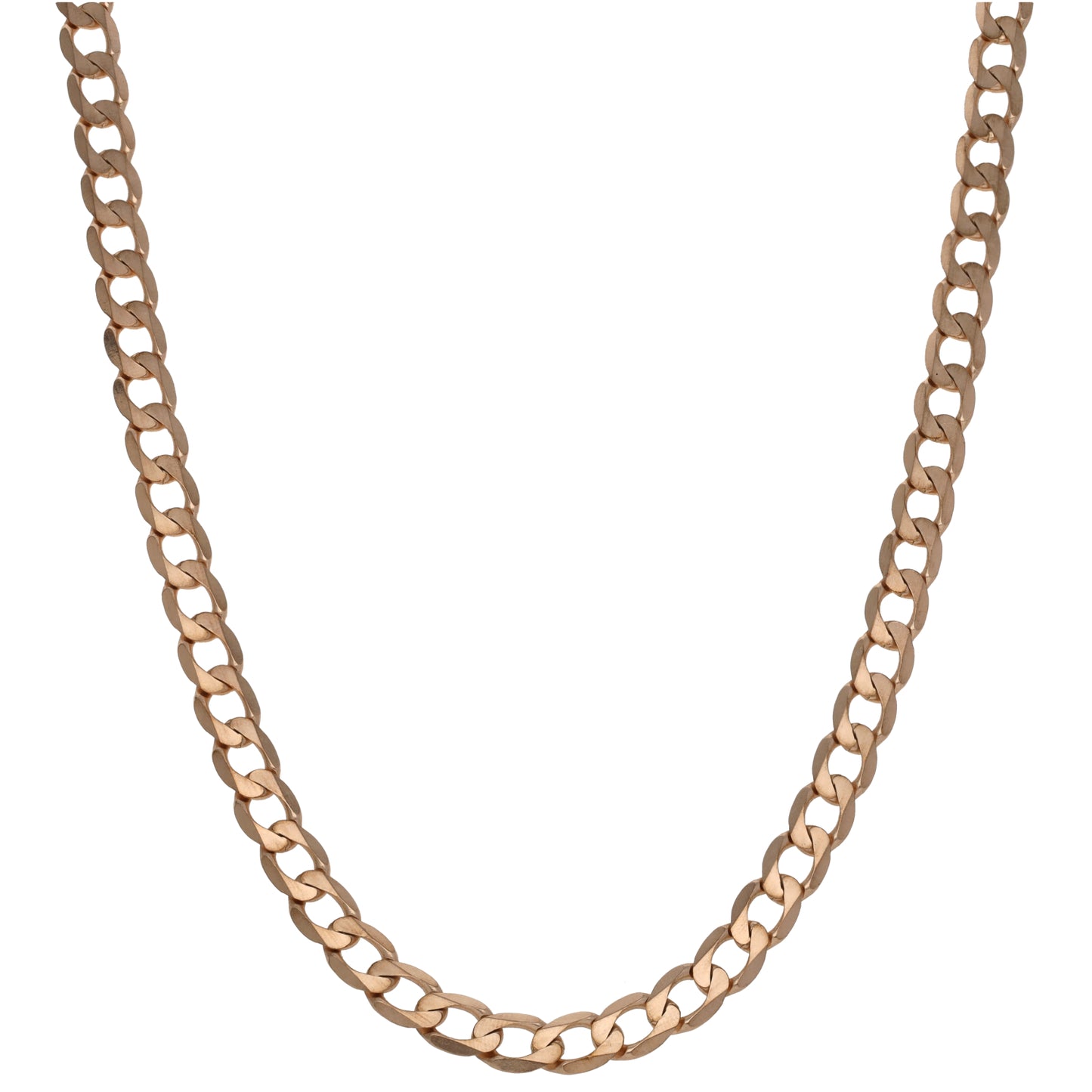 9ct Gold Curb Chain 30"