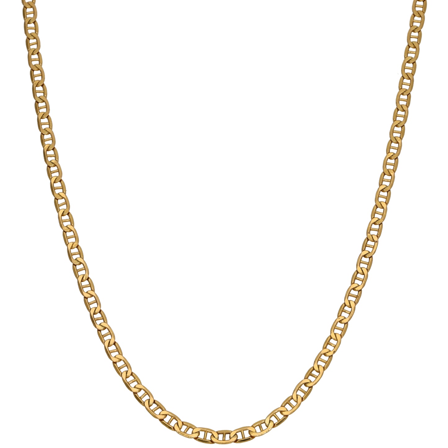 9ct Gold Anchor Chain 18"