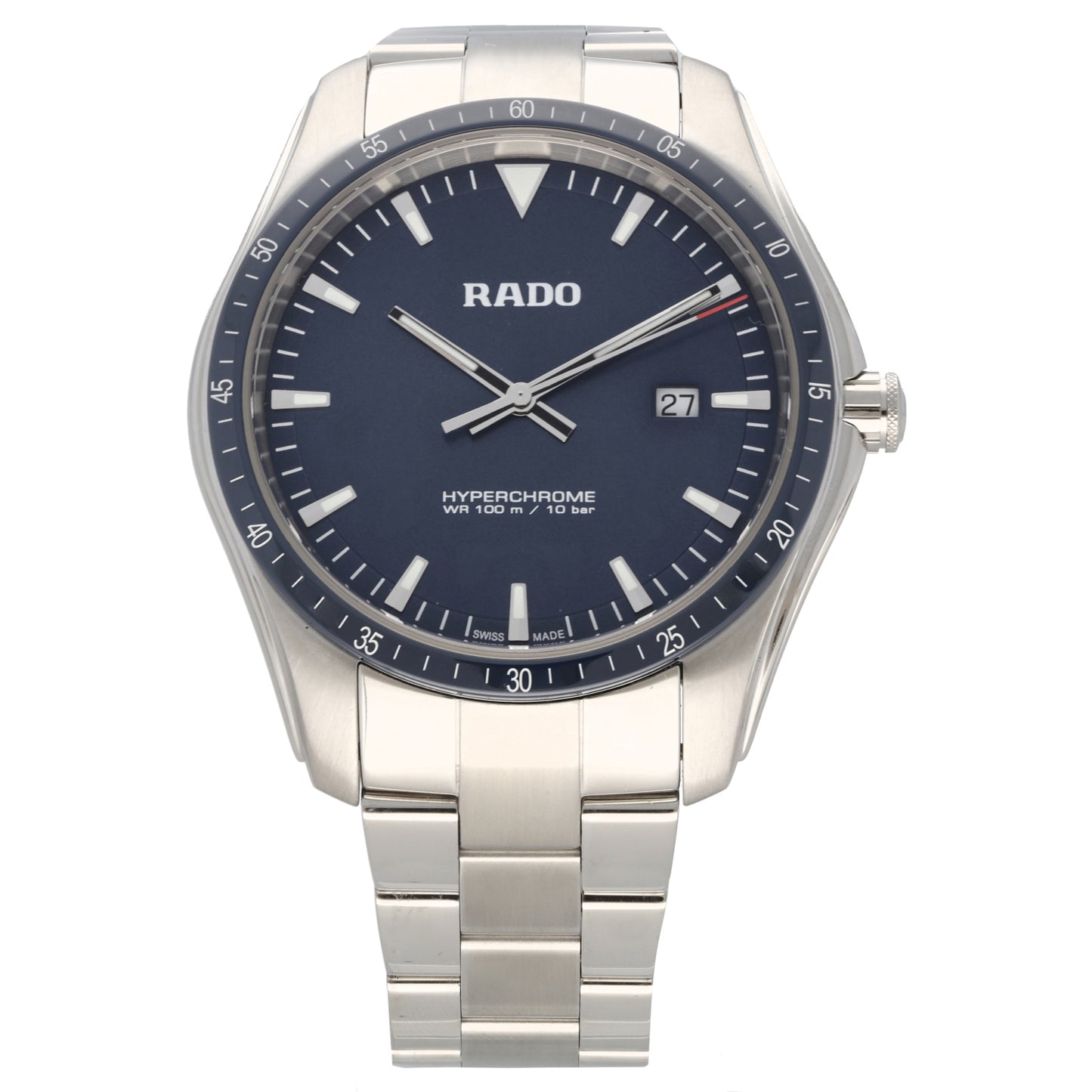 Rado Hyperchrome 073.0502.3 44mm Stainless Steel Watch