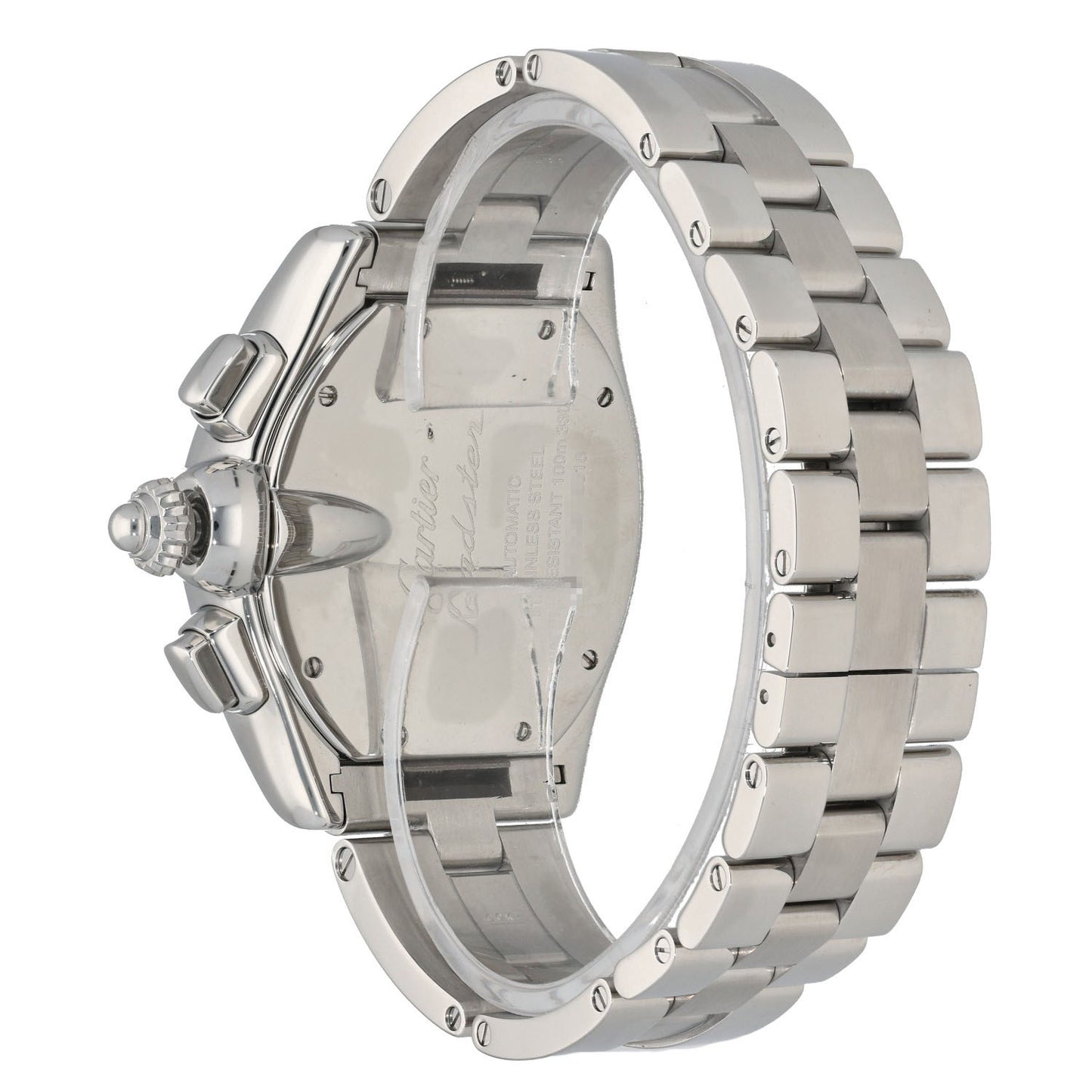 Cartier Roadster W62019X6 43mm Stainless Steel Watch