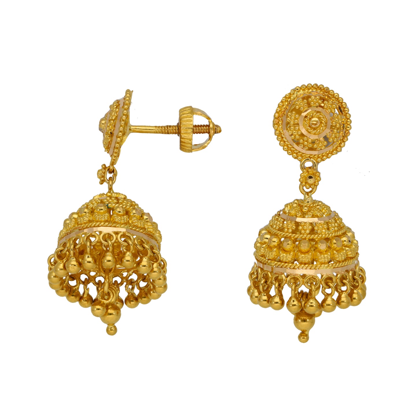 22ct Gold Drop Earrings