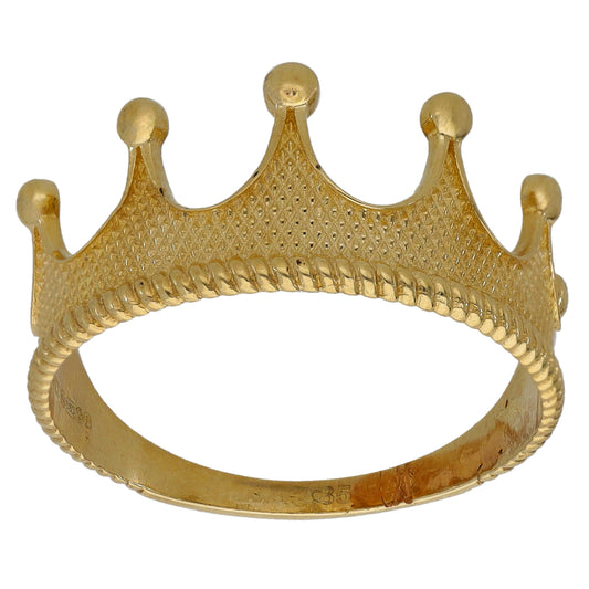 14ct Gold Dress/Cocktail Ring Size O