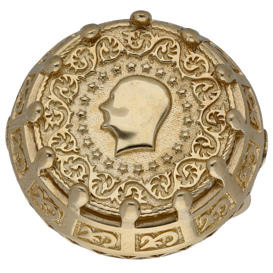 14ct Gold Alternative Ring Size R