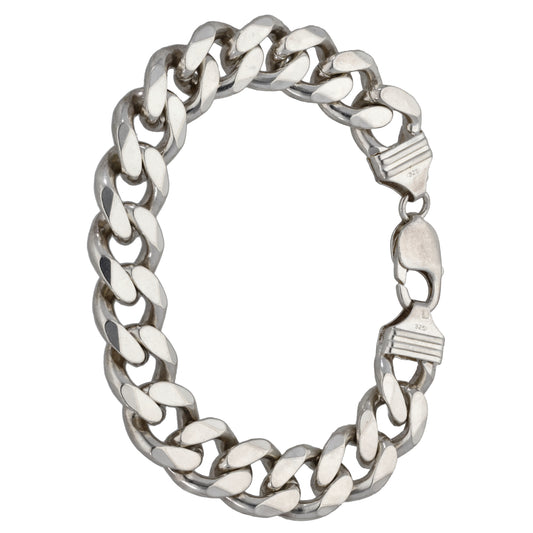 Sterling Silver Curb Bracelet
