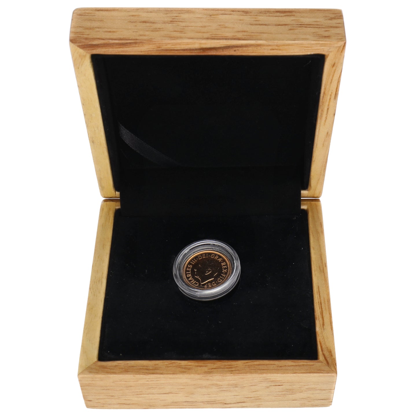 22ct Gold King Charles III Half Sovereign Coin 2025