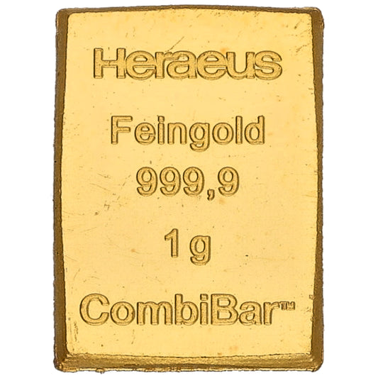 24ct 1g Gold Bar
