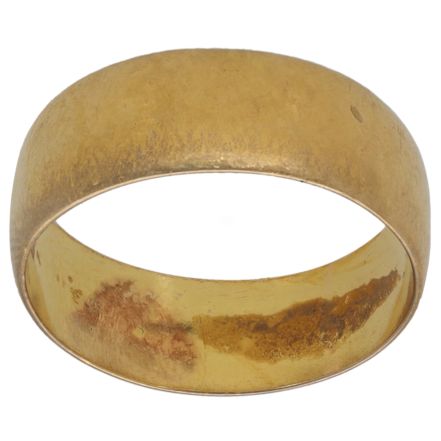 22ct Gold Plain Wedding Ring Size N
