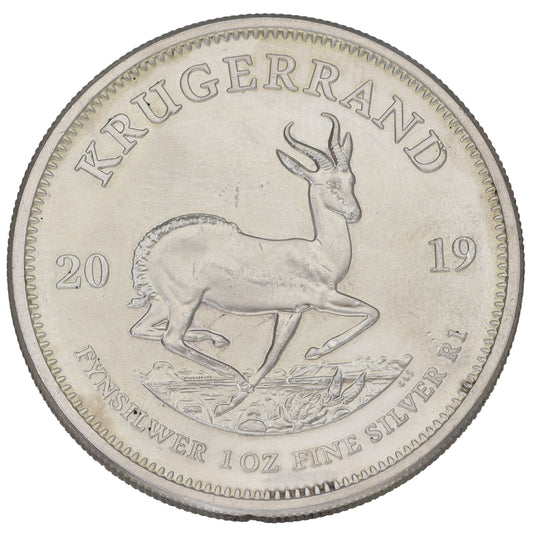 Fine Silver 1 OZ Krugerrand Coin 2019