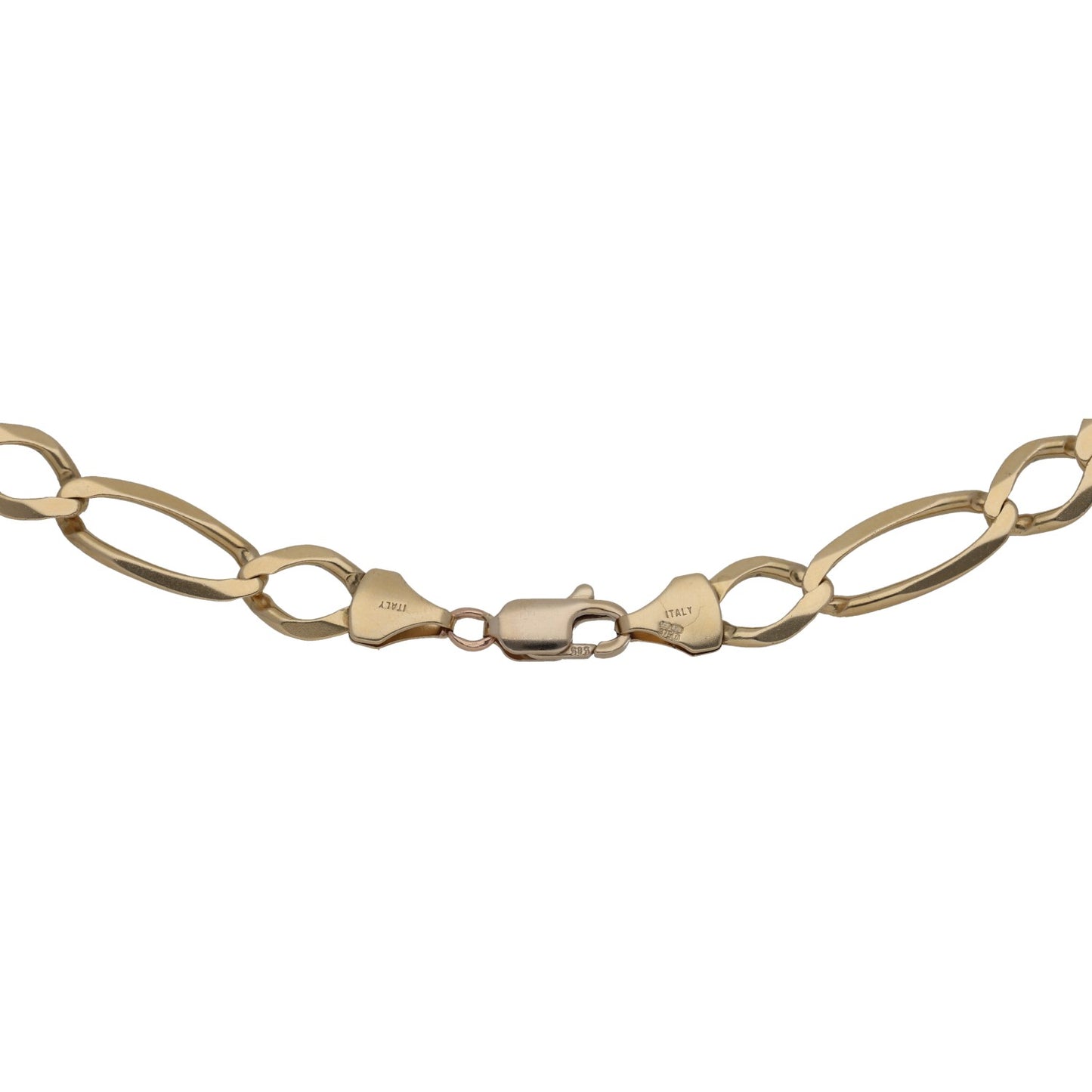 9ct Gold Figaro Chain 22"