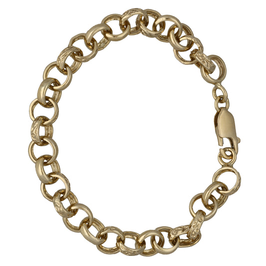 9ct Gold Belcher Bracelet