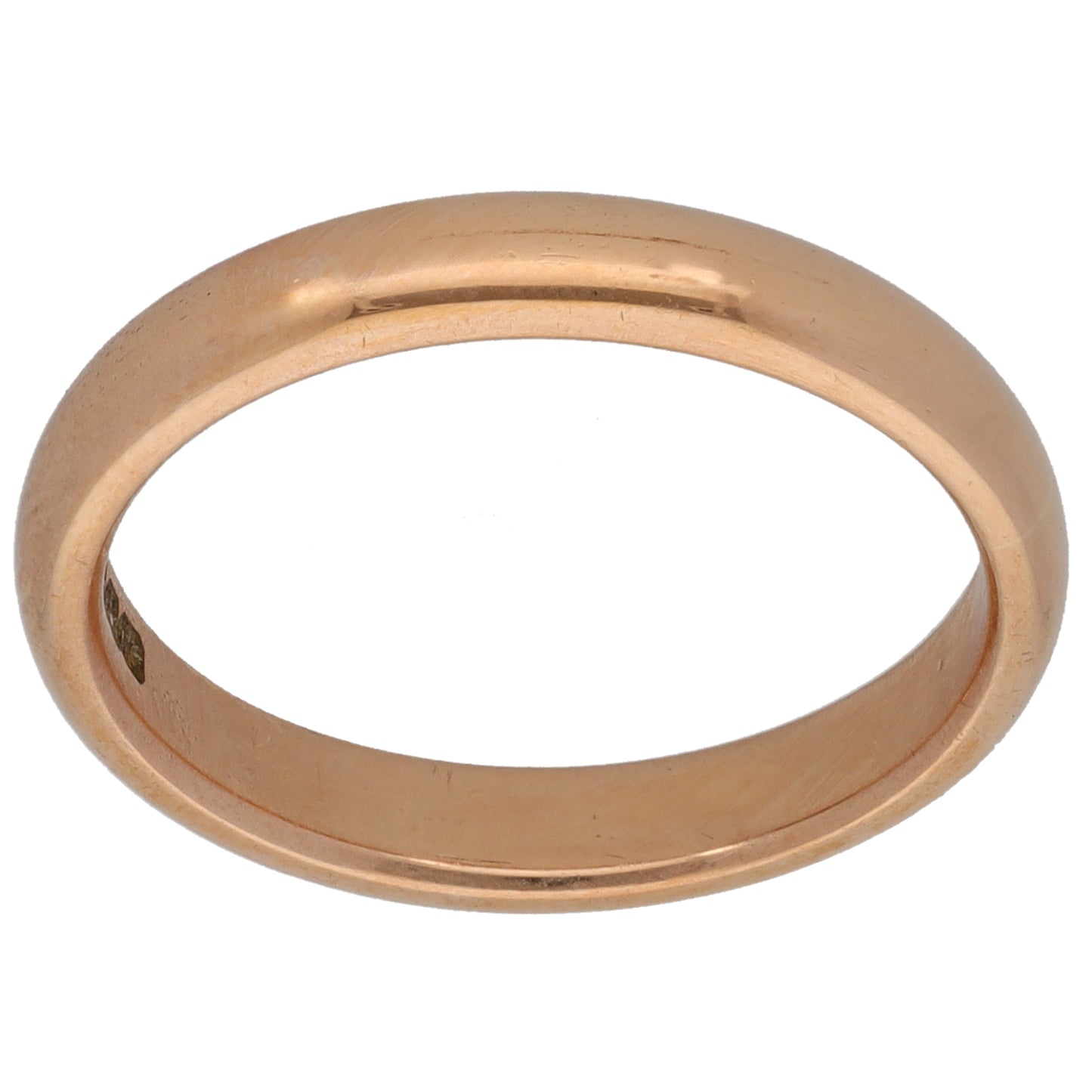 9ct Gold Plain Wedding Ring Size N