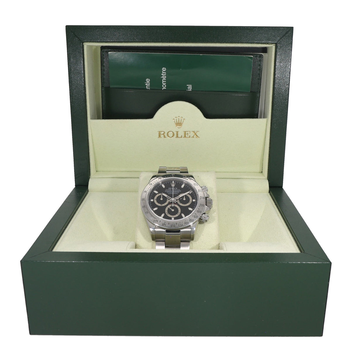 Rolex Daytona 116520 40mm Stainless Steel Watch