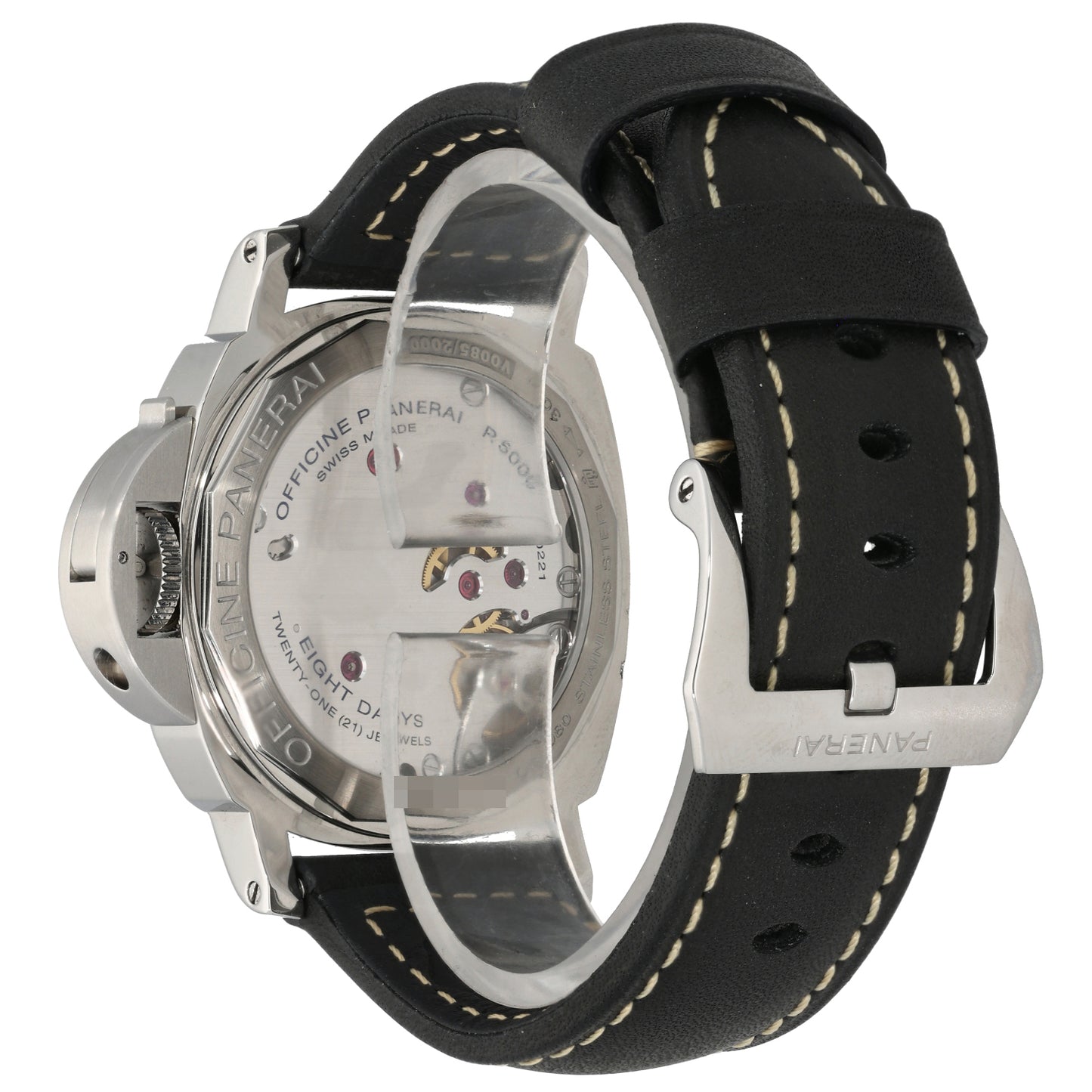 Panerai Luminor Base OP7080 44mm Stainless Steel Watch