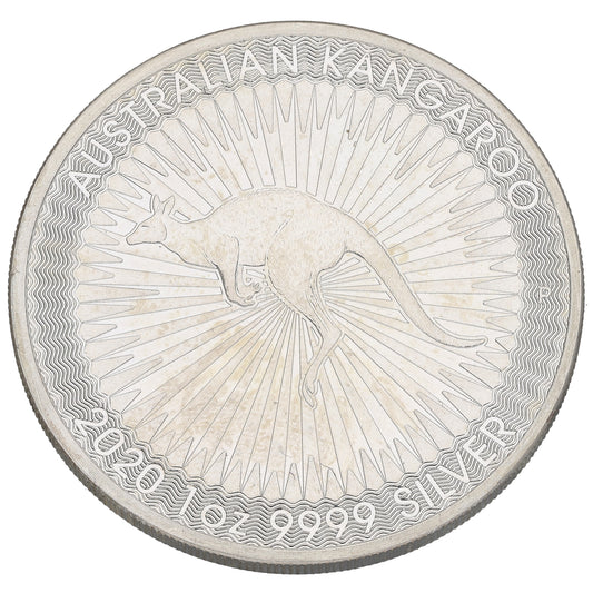 Fine Silver Australian Kangaroo 1 OZ Coin 2020