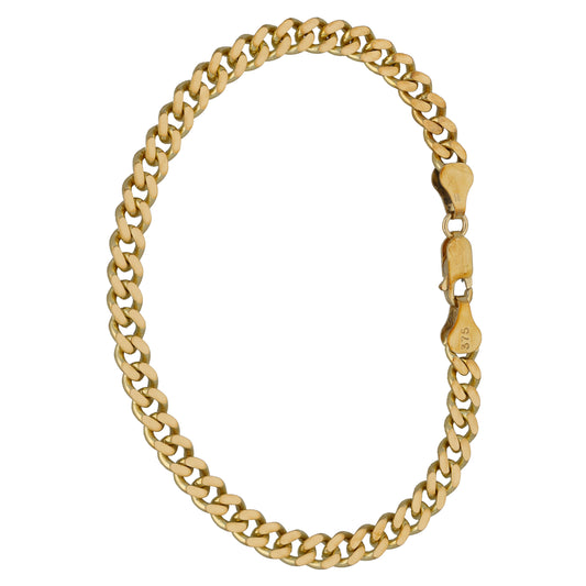 9ct Gold Curb Bracelet