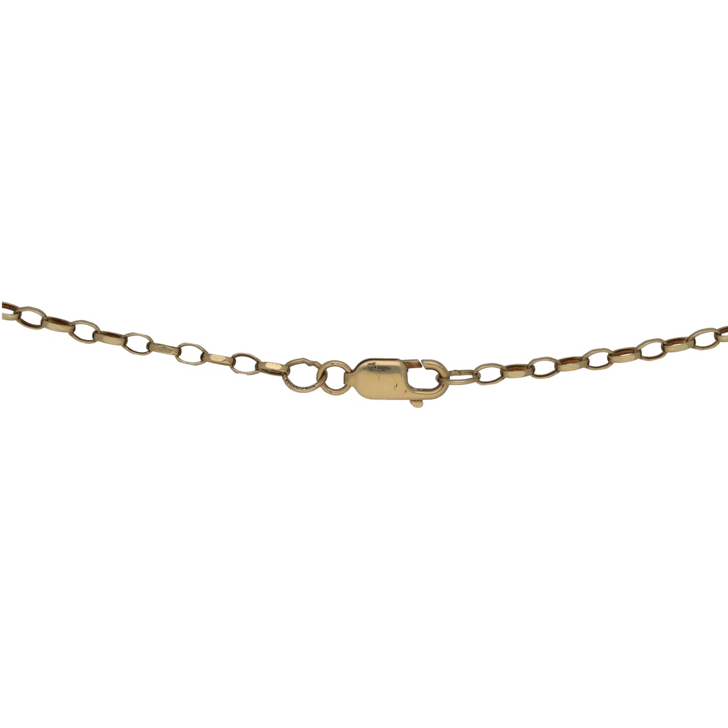 9ct Gold Belcher Chain 18"