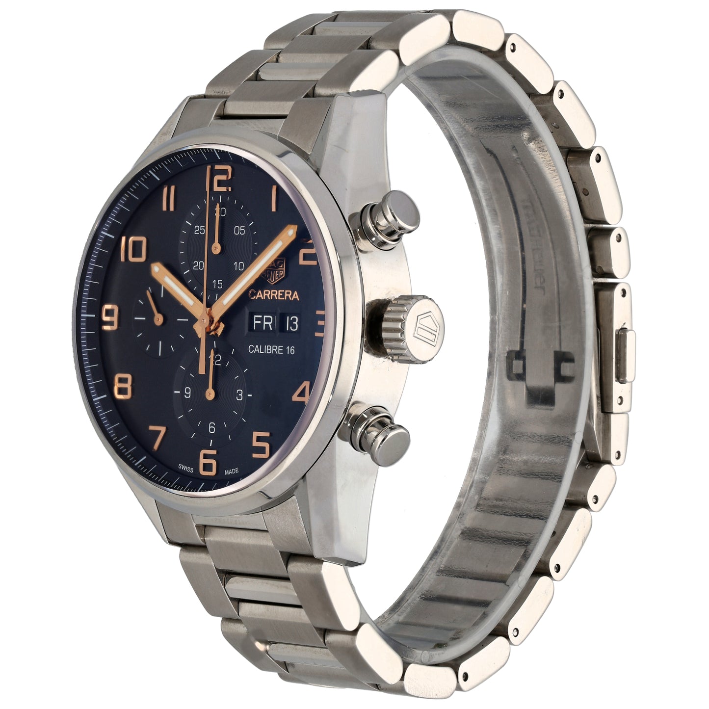 Tag Heuer Carrera CV2A1AB 43mm Stainless Steel Watch