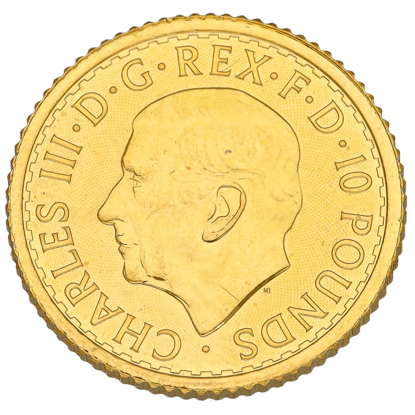 24ct Gold King Charles III 1/10 OZ Britannia Coin 2024