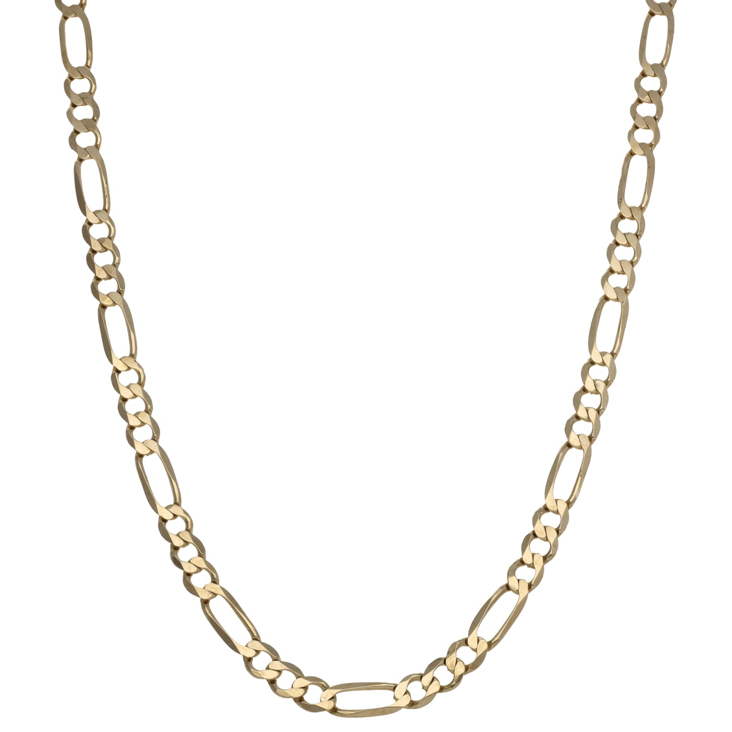 9ct Gold Figaro Chain 24"