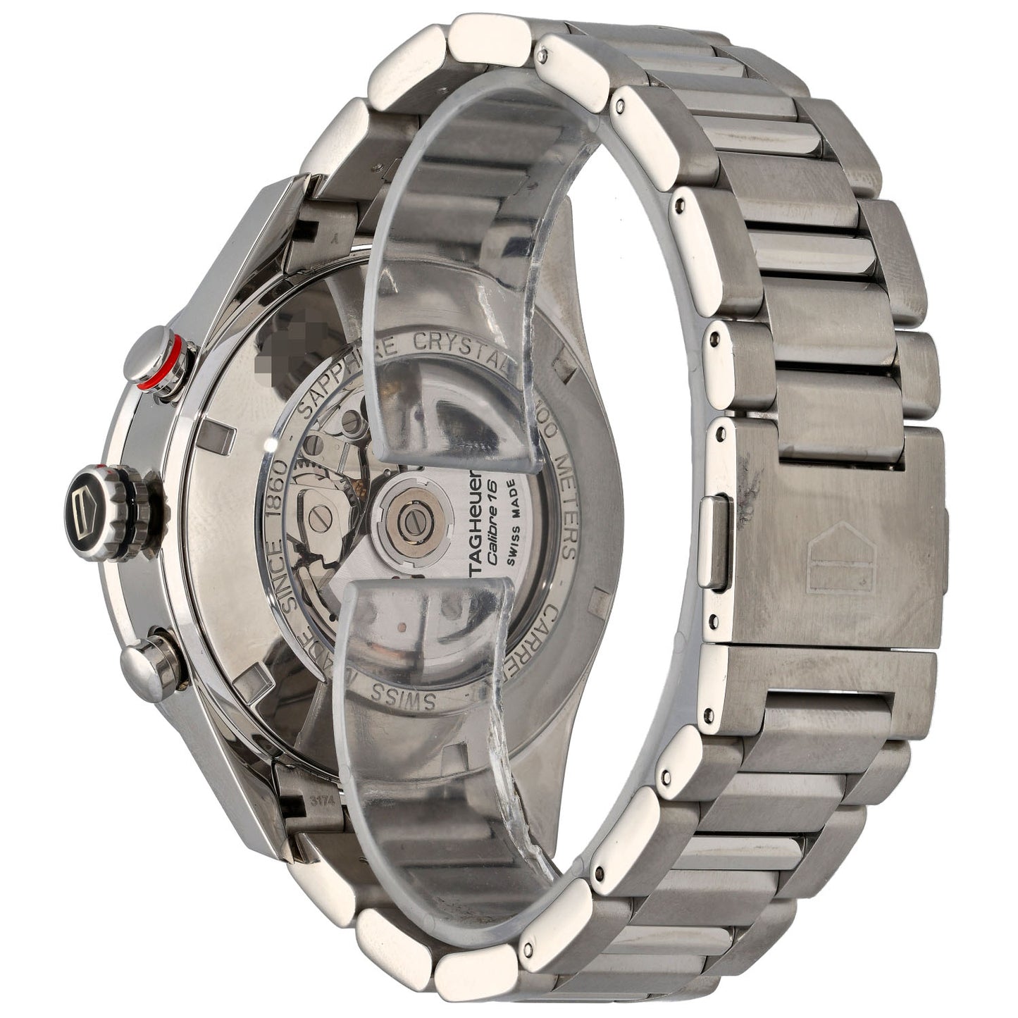 Tag Heuer Carrera CV2A1U 43mm Stainless Steel Watch