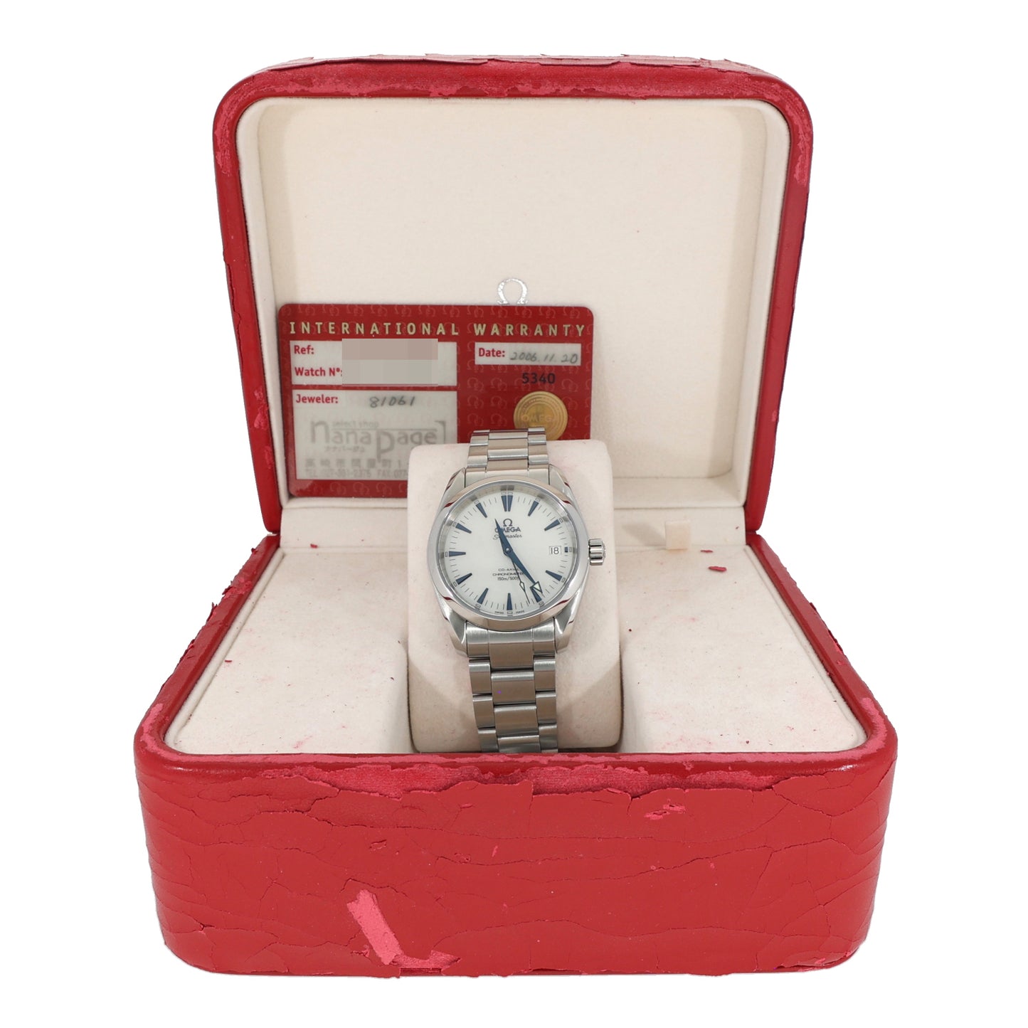 Omega Seamaster Aqua Terra 2504.70.00 36mm Stainless Steel Watch