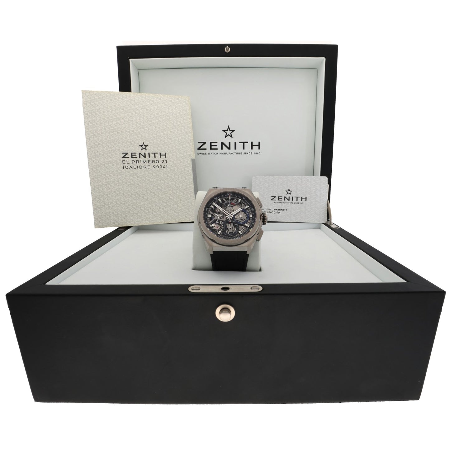 Zenith Defy El Primero 21 95.9000.9004/78 44mm Titanium Watch (Ex-Display)