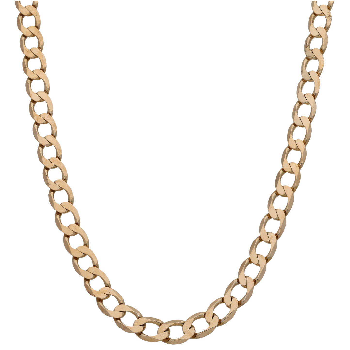 9ct Gold Curb Chain 20"