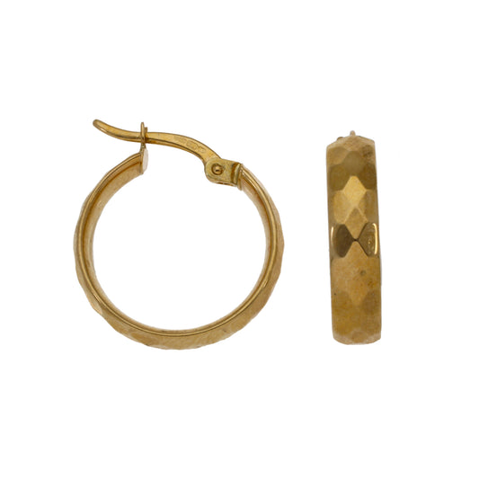 9ct Gold Hoop Earrings