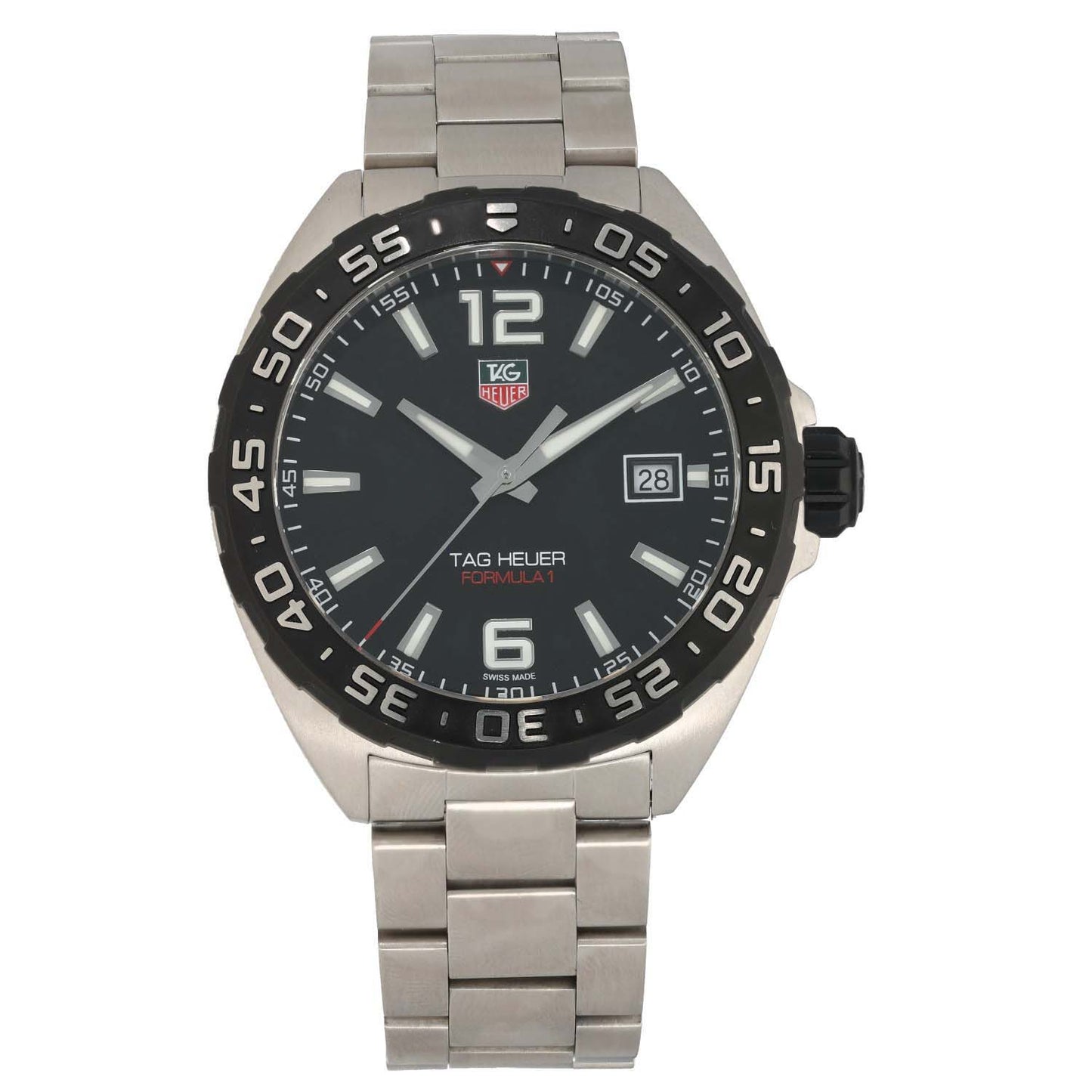 Tag Heuer Formula 1 WAZ1110 41mm Stainless Steel Watch