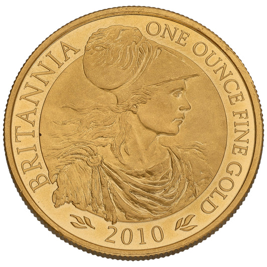 22ct Gold Queen Elizabeth II 1 OZ Britannia Coin 2010
