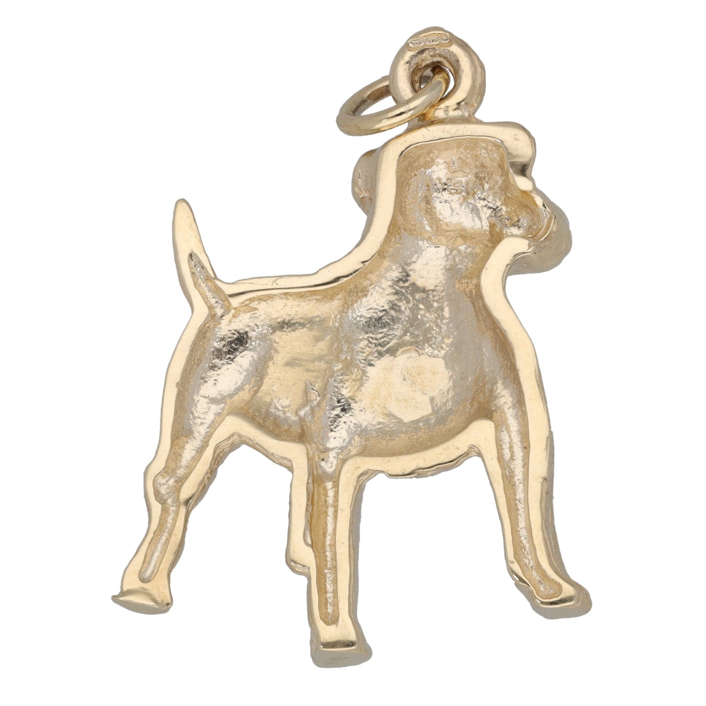 New 9ct Gold Dog Pendant