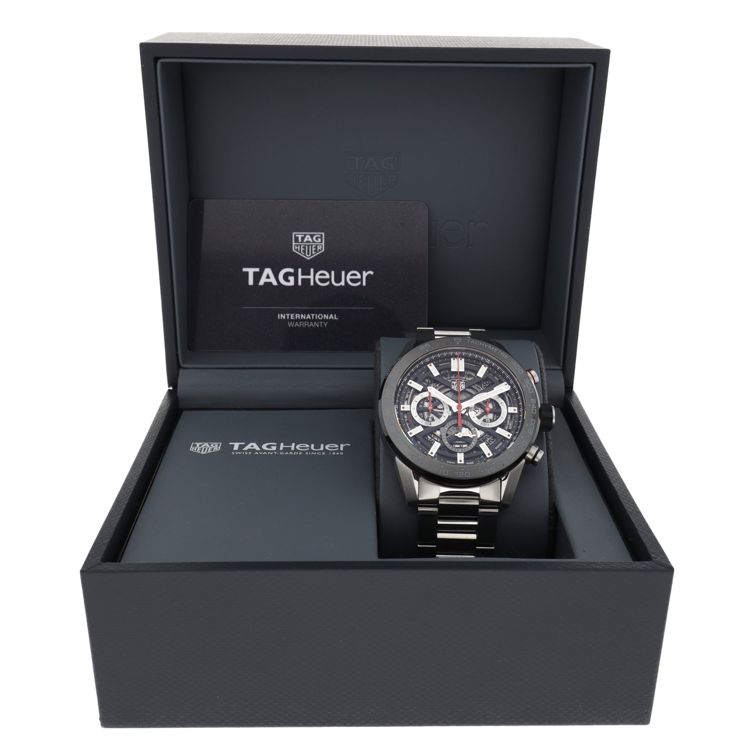 Tag Heuer Carrera CBG2A10 45mm Stainless Steel Watch