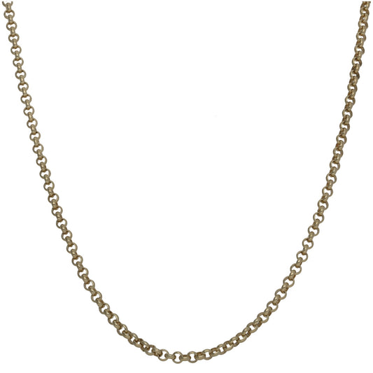 9ct Gold Belcher Chain 20"