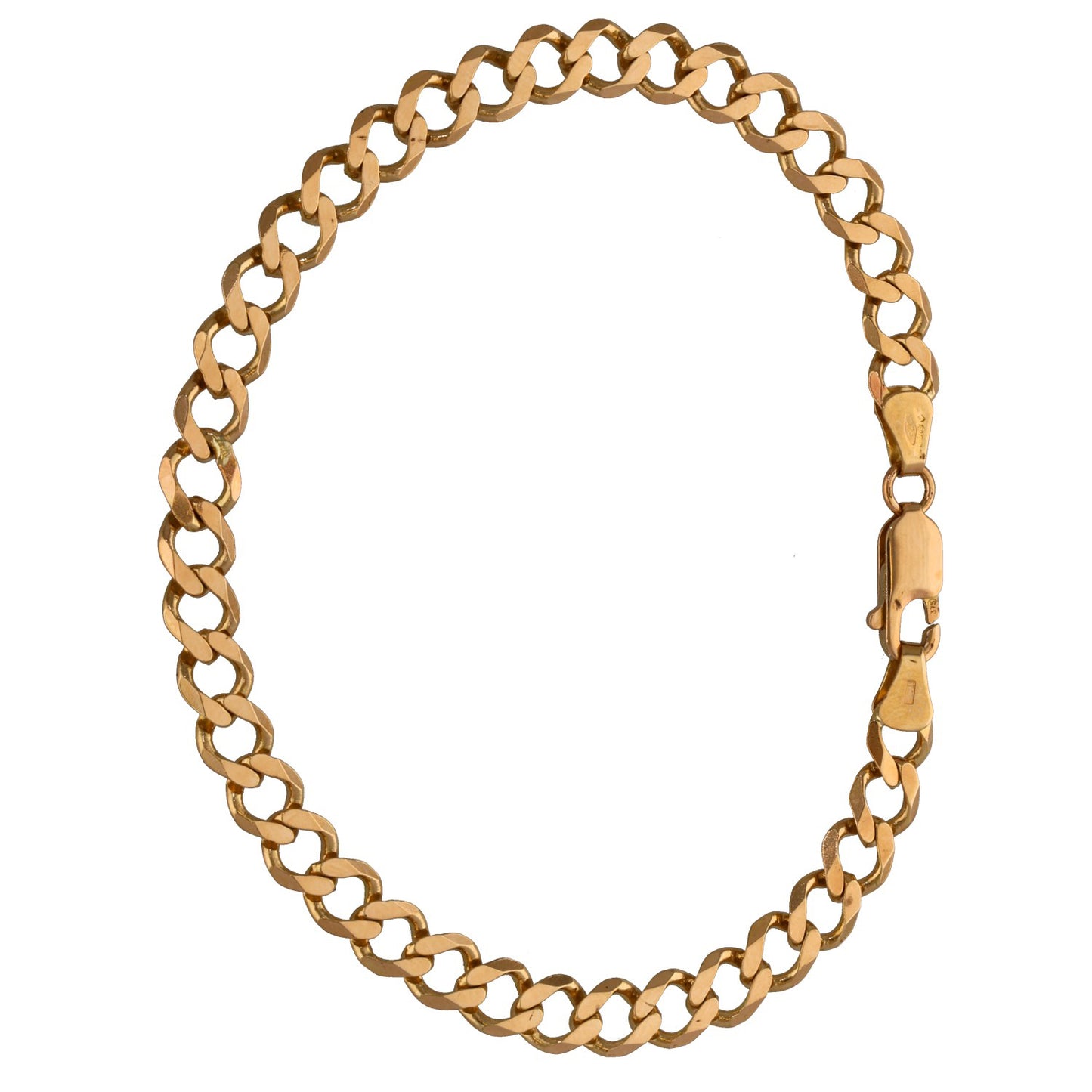 9ct Gold Curb Bracelet
