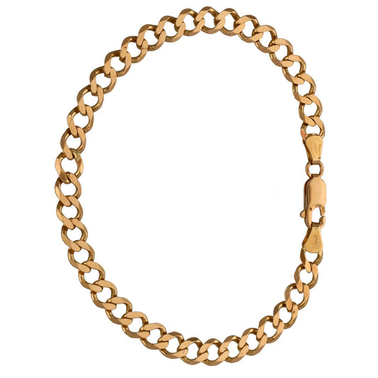 9ct Gold Curb Bracelet