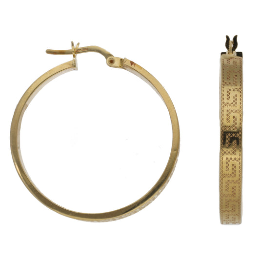14ct Gold Hoop Earrings