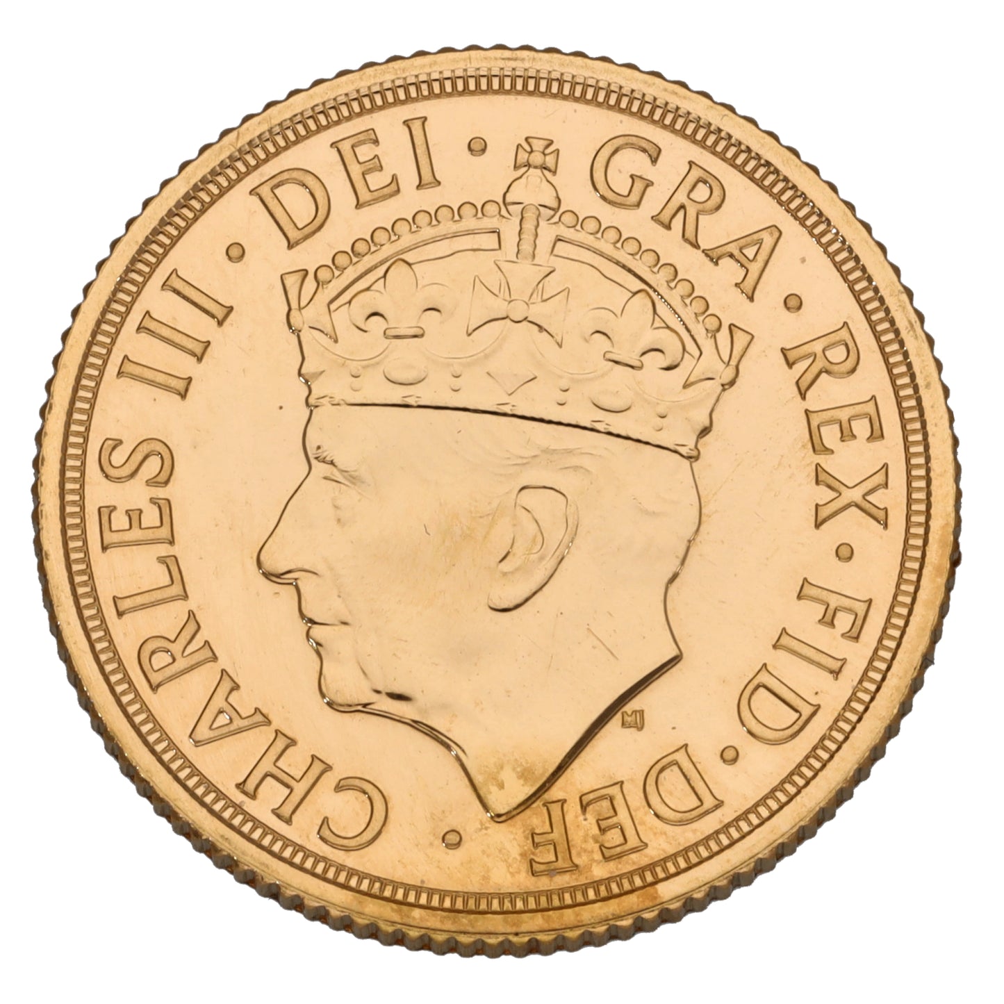 22ct Gold King Charles III Full Sovereign Coin 2023