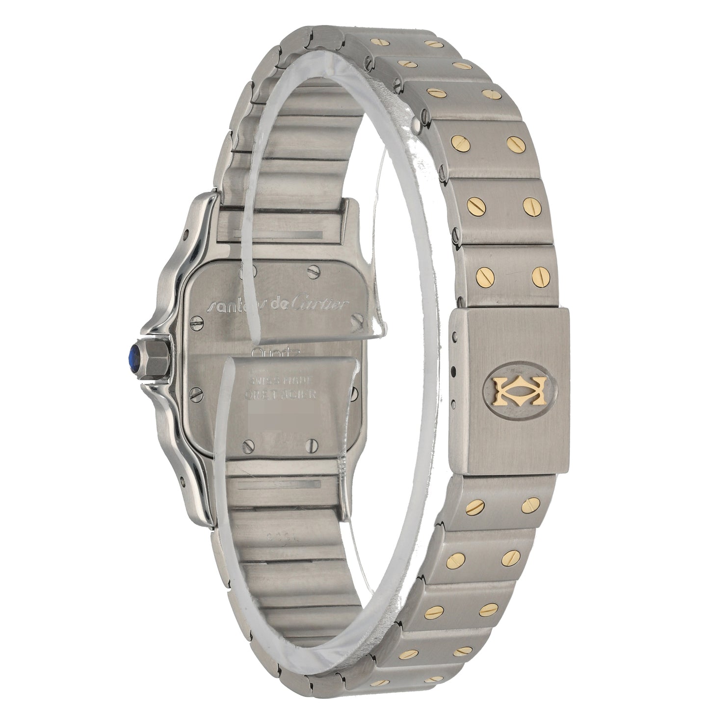 Cartier Santos 1057930 23mm Bi-Colour Watch