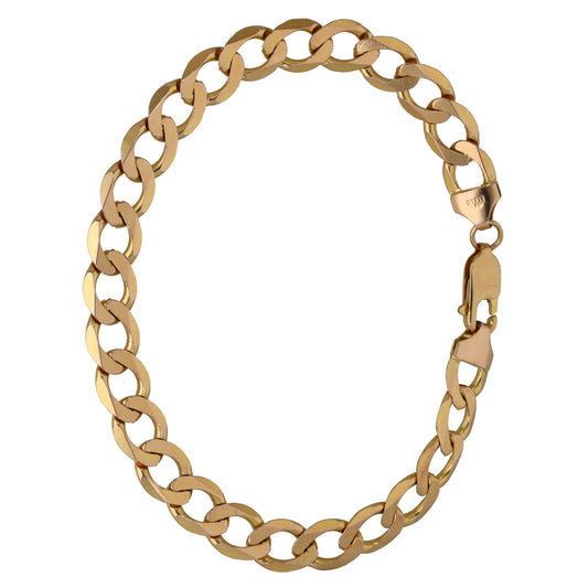 9ct Gold Curb Bracelet