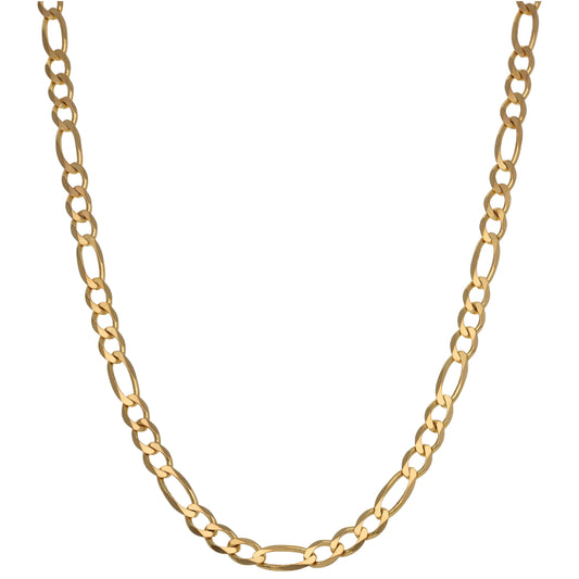 9ct Gold Curb Chain 20"