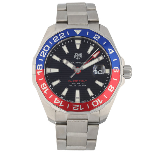 Tag Heuer Aquaracer WAY201F 43mm Stainless Steel Watch