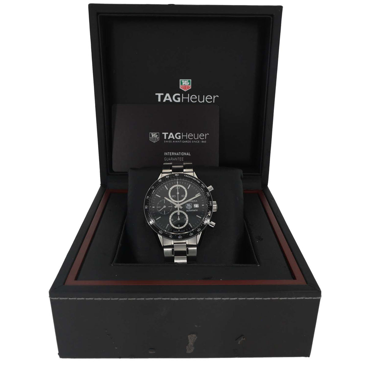 Tag Heuer Carrera CV2010-4 41mm Stainless Steel Watch