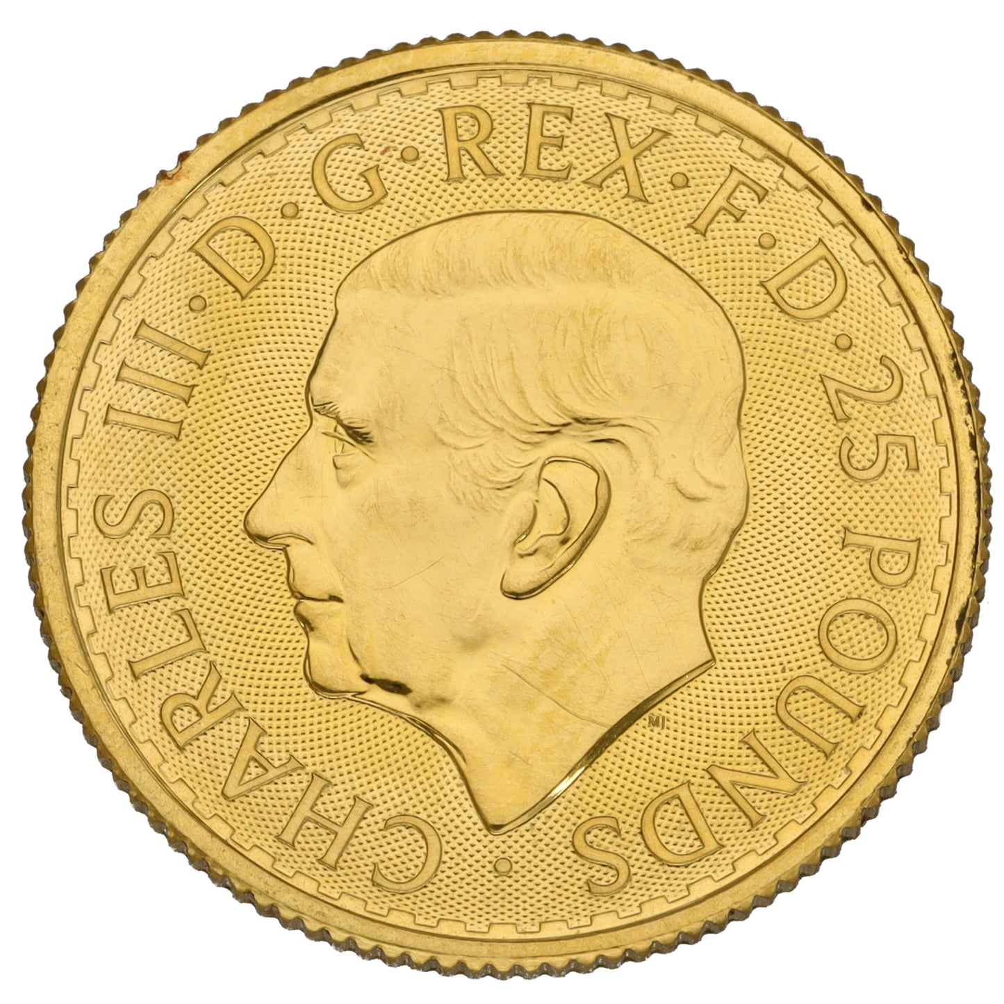 24ct Gold King Charles III 1/4 OZ Britannia Coin 2024