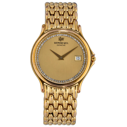 Raymond Weil Chorus 5568 33mm Gold Plated Watch