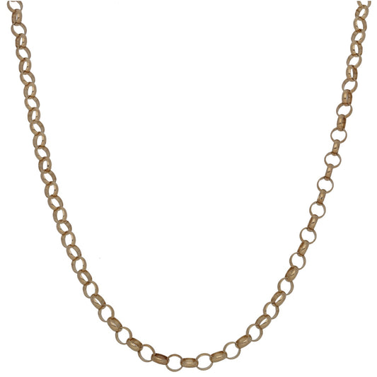 9ct Gold Belcher Chain 20"