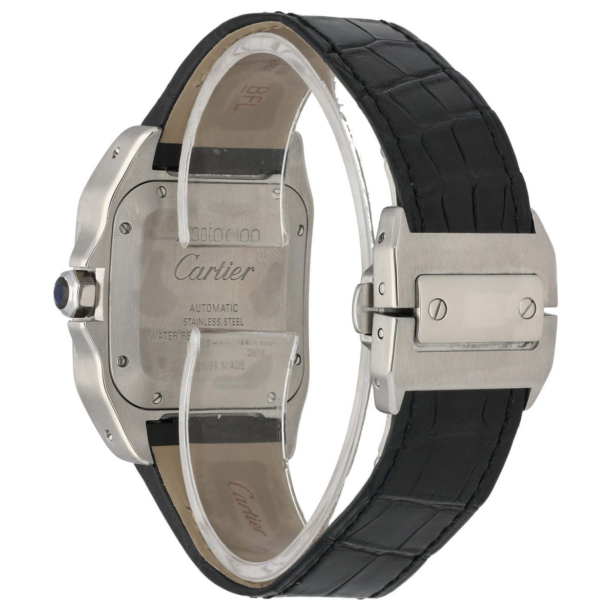 Cartier Santos 100 W20106X8 33mm Stainless Steel Watch