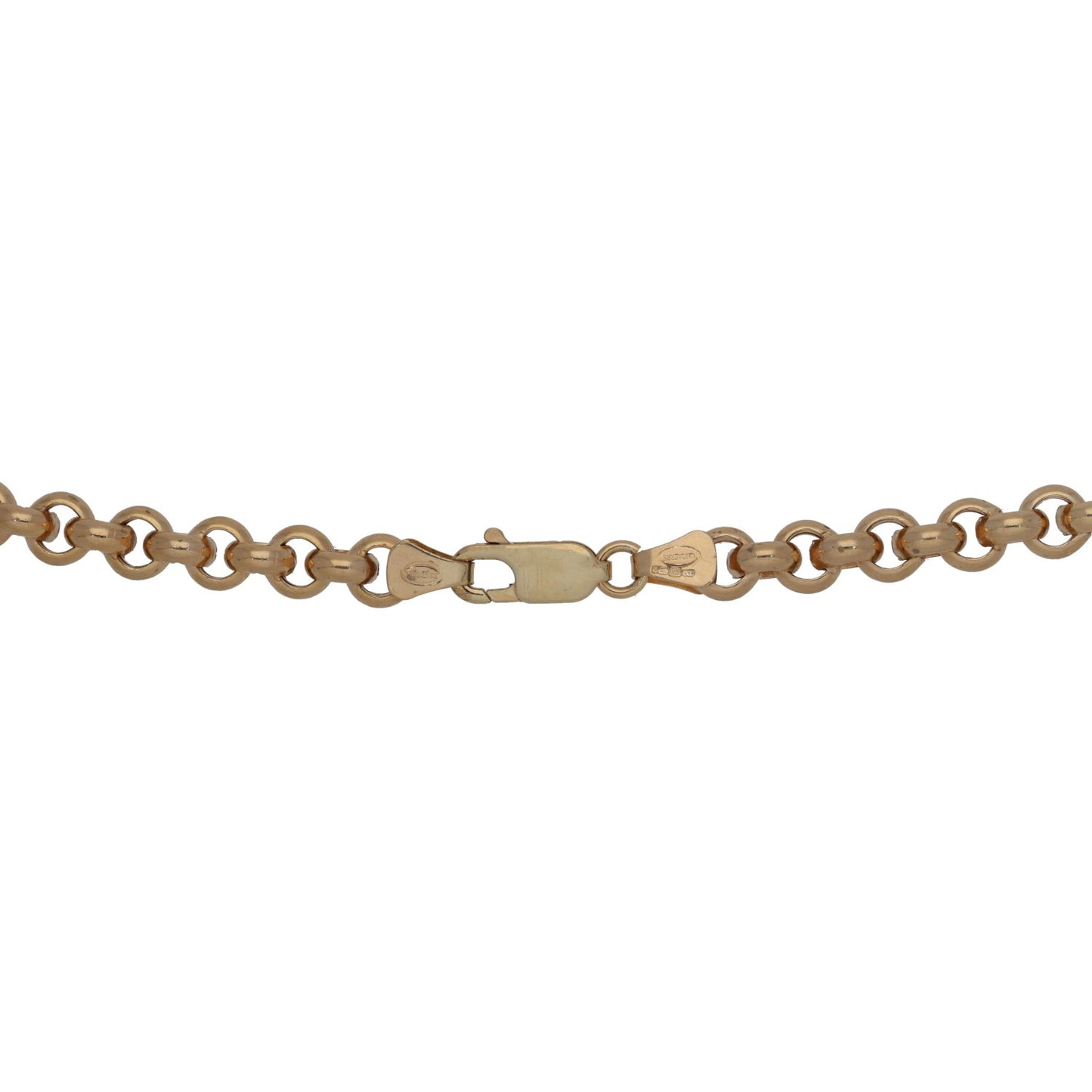 9ct Gold Belcher Chain 20"