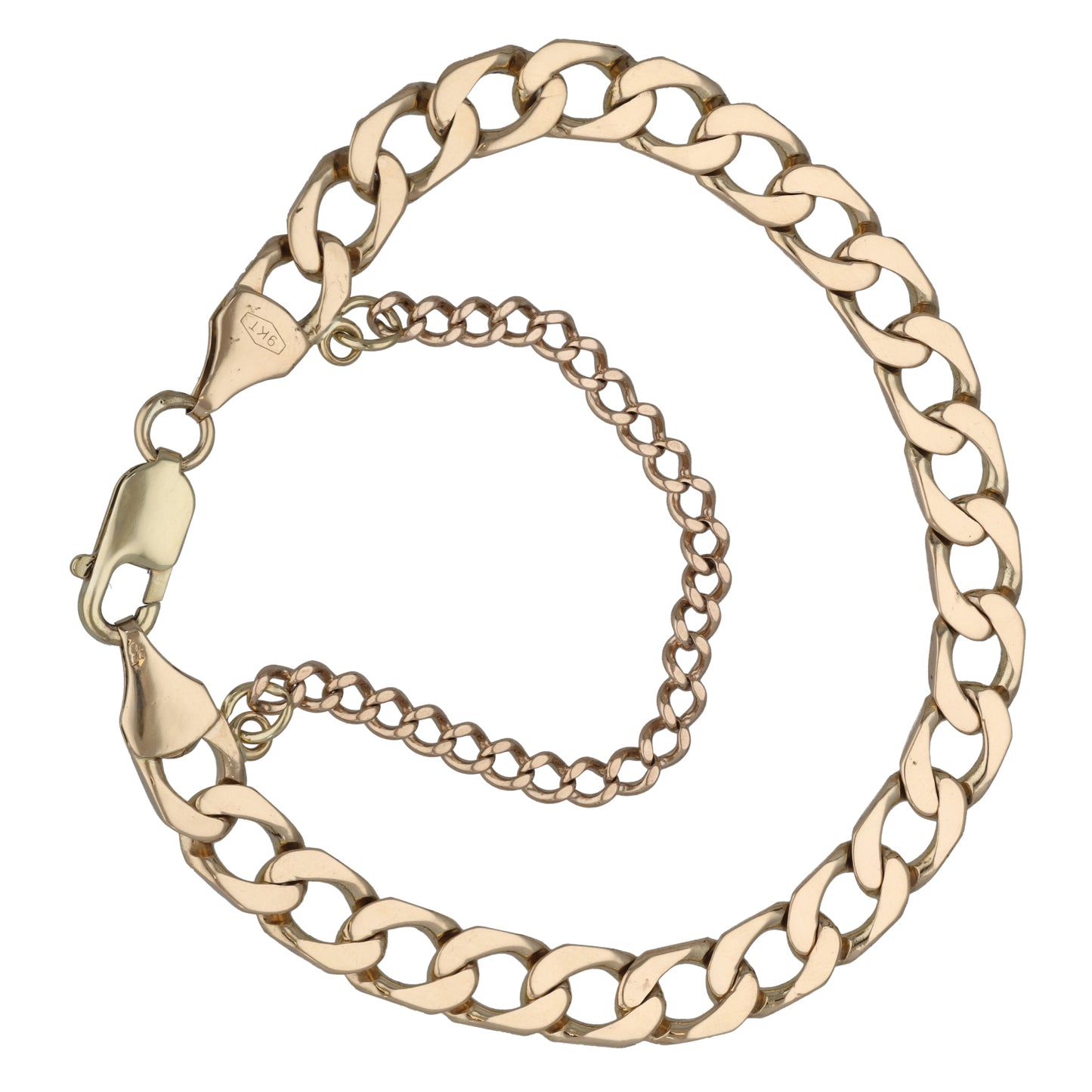 9ct Gold Curb Bracelet