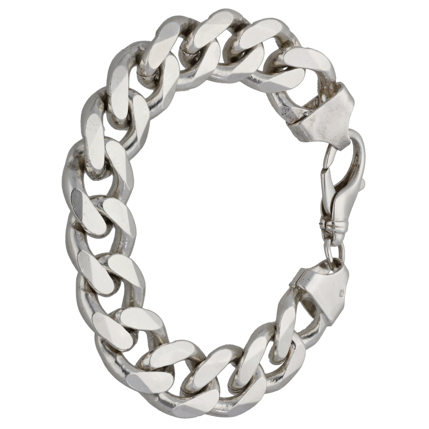Sterling Silver Curb Bracelet