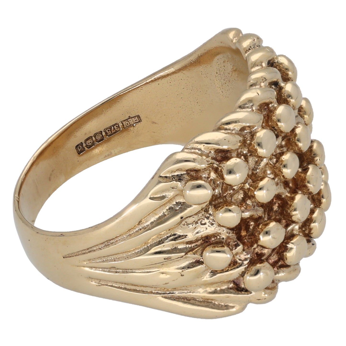 9ct Gold Keeper Ring Size S